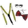 Rappa Bow tie with glasses and braces