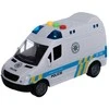 Rappa Plastic police car 15 cm