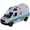 Rappa Plastic police car 15 cm