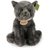 Rappa Plush cat pilka 25 cm ECO-FRIENDLY
