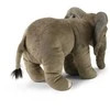 Pliušinis žaislas „Rappa“ – realistiškas afrikinis dramblys, 28 cm, ekologiškas