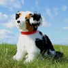 Rappa Plush Australian Shepherd 35 cm ECO-FRIENDLY