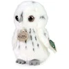 Rappa Plush snowy owl 18 cm ECO-FRIENDLY
