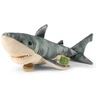 Rappa Plush baltas shark 40 cm ECO-FRIENDLY