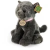 Rappa Plush cat pilka 25 cm ECO-FRIENDLY