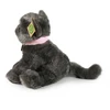 Rappa Plush cat pilka 25 cm ECO-FRIENDLY