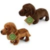 Rappa Plush Dachshund 19 cm ECO-FRIENDLY