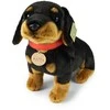 Rappa Plush Dachshund with collar 36 cm ECO-FRIENDLY