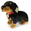 Rappa Plush Dachshund with collar 36 cm ECO-FRIENDLY