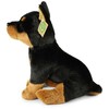 Rappa Plush Dobermann 30 cm ECO-FRIENDLY