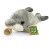 Rappa Plush dolphin 19 cm ECO-FRIENDLY