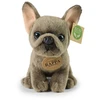 Rappa Plush French Bulldog 18 cm ECO-FRIENDLY