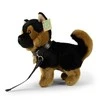 Rappa Plush German Shepherd 23 cm ECO-FRIENDLY