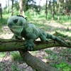 Rappa Plush iguana žalias 68 cm ECO-FRIENDLY
