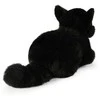 Rappa Plush juodas cat 22 cm ECO-FRIENDLY