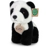 Rappa Pliušinis panda 18 cm EKOLOGIŠKA