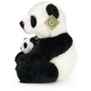 Rappa Eco-Friendly Pliušinis žaislas - panda su jaunikliu, 27 cm