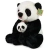 Rappa Eco-Friendly Pliušinis žaislas - panda su jaunikliu, 27 cm