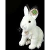 Rappa Eco-Friendly Pliušinis žaislas - baltasis kiškis, 30 cm
