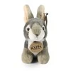 Rappa Eco-Friendly Pliušinis žaislas - pilkas triušis, 16 cm