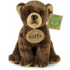 Rappa Plush ruda bear 15 cm ECO-FRIENDLY