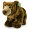 Rappa Plush ruda bear 47 cm ECO-FRIENDLY