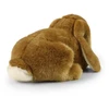 Dėlionė Rappa Plush ruda rabbit 25 cm ECO-FRIENDLY