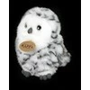 Rappa Plush snowy owl 17 cm ECO-FRIENDLY