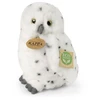 Rappa Plush snowy owl 19 cm ECO-FRIENDLY