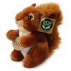 Rappa Plush squirrel 16 cm ECO-FRIENDLY