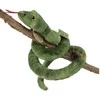 Rappa Plush žalias snake 90 cm ECO-FRIENDLY