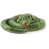 Rappa Plush žalias snake 90 cm ECO-FRIENDLY