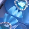 Rappa Princesės mėlynas rinkinys, 8 vnt. dėžutėje