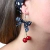 Rappa Retro cherries set with glasses 4 pcs for adults