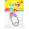 Rappa Safety pin rattle pink-pilkas