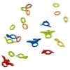 Rappa Small plastikas letters DINO 150 pcs