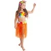 Rappa the children skirt Hawaii oranžinis, 45 cm