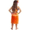 Rappa the children skirt Hawaii oranžinis, 45 cm