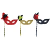 Rappa the eye mask with feathers 3 colours