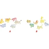 Rappa the funny wild animals, 6 pieces,2 types
