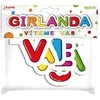 Rappa popierinė girlianda - VÍTÁME VÁS
