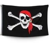 Rappa Piratų vėliava 90 x 150 cm