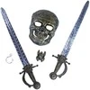 Rappa the pirate set, mask, 2 swords