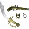 Rappa the pirate set of a gun and a sabre