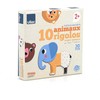 Rappa Vilac Wooden magnets Funny animals