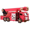 Rappa Woodcraft 3D dėlionė Gaisrinė mašina