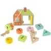 Classic World Klasikinis pasaulis medinis susipynimo blokai, skirti srieginti raktus ir duris Montessori 11 EL.