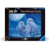 Ravensburger Dėlionė 500 vnt. - Pelėdos mėnulio šviesoje