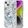 Rifle Paper Šautuvų popierius skaidrus MagSafe – dėklas, skirtas iPhone 14 Plus (Garden Party Mėlyna)