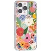 Rifle Paper Šautuvų popierius skaidrus MagSafe – dėklas, skirtas iPhone 14 Pro Max (Garden Party Blush)